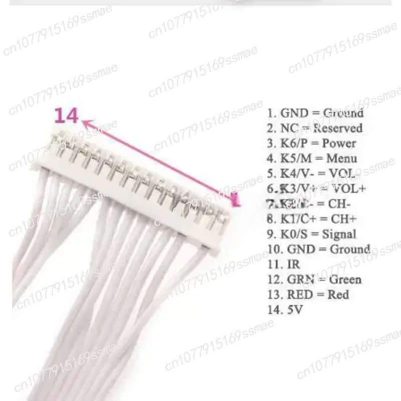 VGA AV USB ÁUDIO LCD Driver Board TV HDMIcontrollerV56 Controlador LCD universal