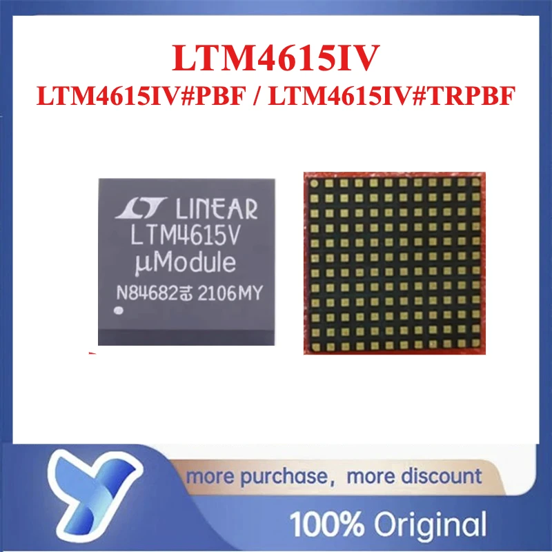 

Оригинальный новый LTM4615IV LTM4615IV # PBF LTM4615IV # Интегральный чип TRPBF
