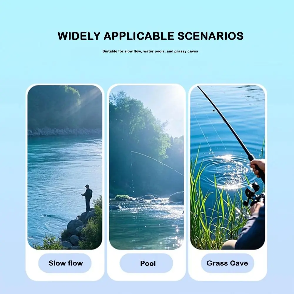 Eye-catching Straw Float Foot Ring Style Grass Hole High Sensitivity Float Direct Insertion Model Rock Fishing Thickened Float