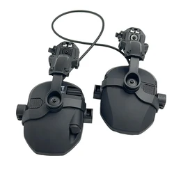 Electronic Shooting Headset Helmet Mounted Version Hunting Pickup and Noise Reduction Tactical Headset Hearing Protection