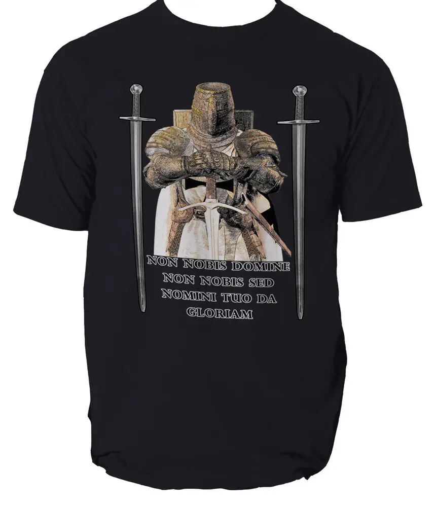 

Knight Templar Teutonic Order Crusader T-Shirt 100% Cotton O-Neck Summer Short Sleeve Casual Mens T-shirt Size S-3XL