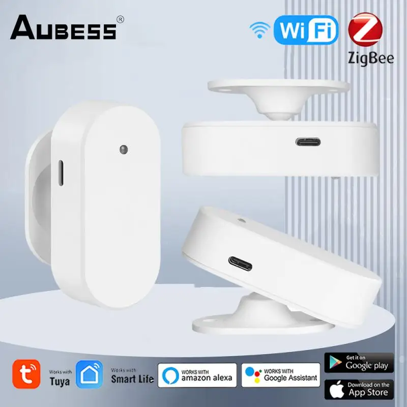 

Tuya Zigbee/WiFi Human Presence Detector 24G Radar Distance Smart Human Body Motion PIR Sensor Support Alexa Google Assistant