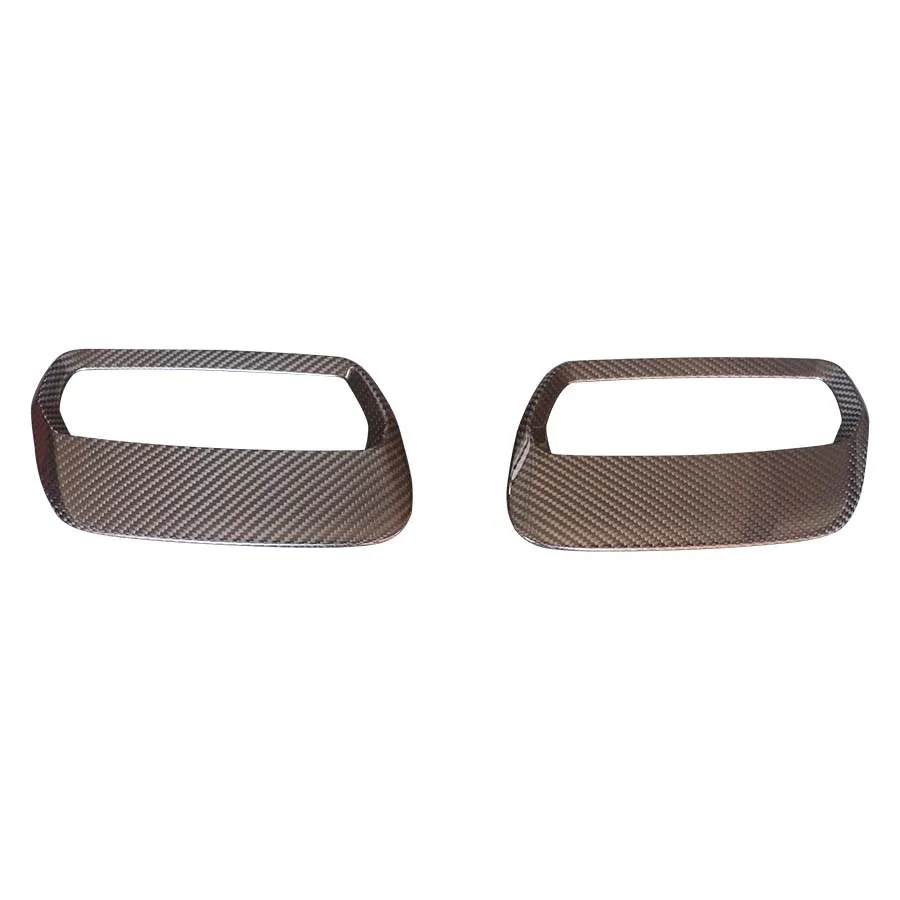 

Suitable for the dry carbon fiber patch decorative cover accessories of the hood air outlet of models from 2019 to 2022