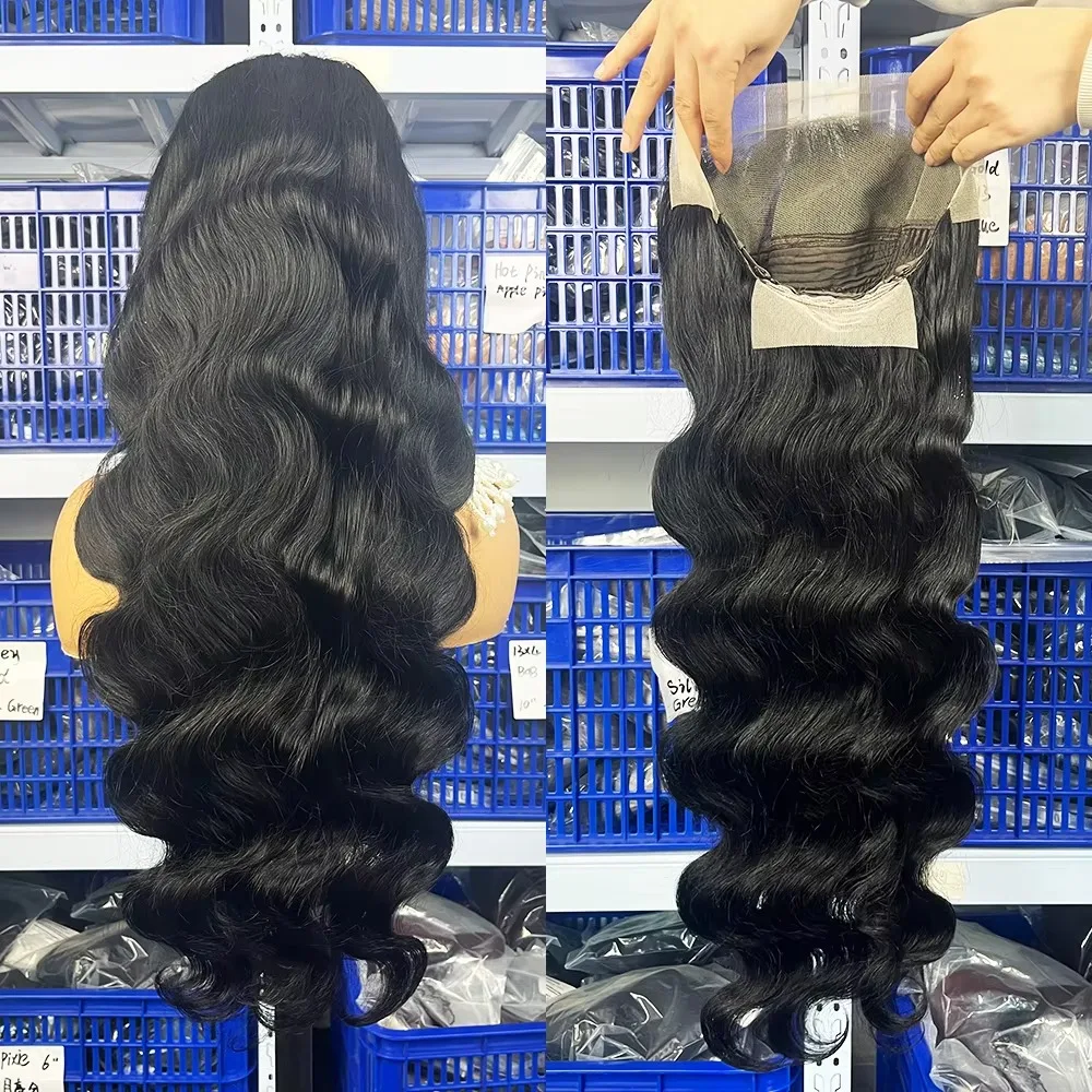250% Density 13x6 HD Lace Wigs Body Wave Lace Front Wigs For Women 32 Inch Wear And Go Glueless Wigs Human Hair Pre Plucked Blin