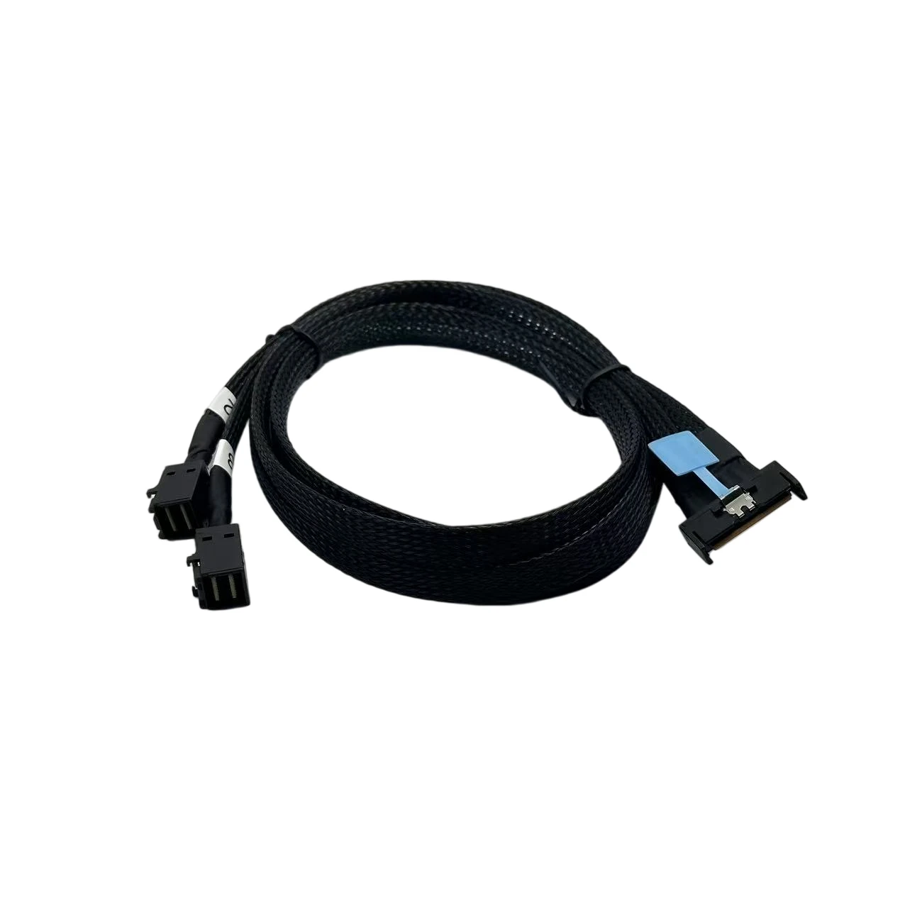 

Кабель для сервера MCIO SFF-8654 8i на 2 порта SFF-8643