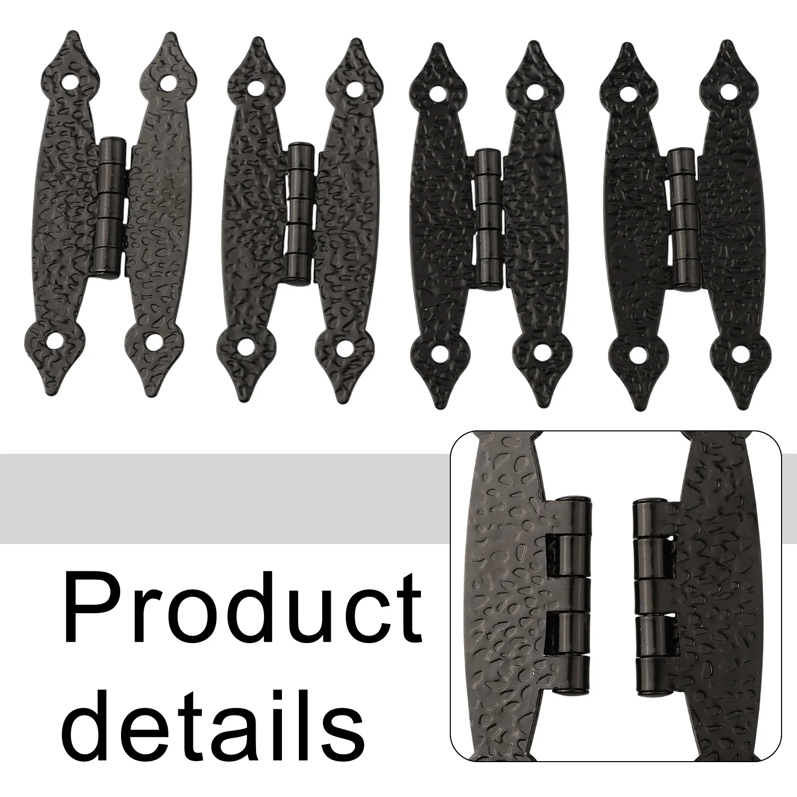 Enhances Bedroom Cabinets Antique Cabinet Hinge Decorative Hinge Small Antique Hinges For Furniture 3.5 X 1.5 Inches