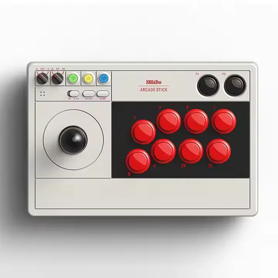 

8BitDo V3 Smart Fighting Grip Shaker, Switch Lite Joystick Game Controller,Standard 8BitDo V3 Wireless Arcade Joystick V3