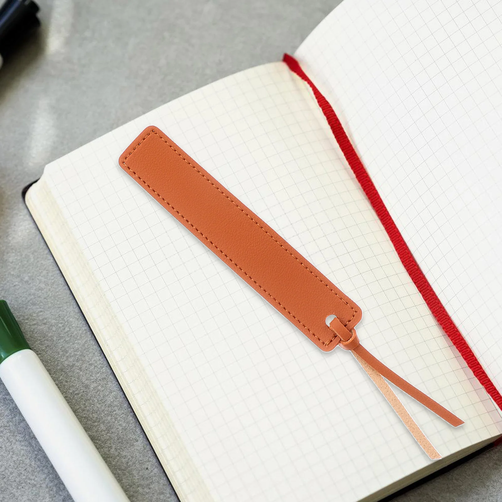 

6pcs Fake Bookmarks for Reading Vintage Page Markers Kids Lovers Present Decorative Stitched Bookmark for Book