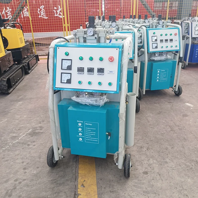 With Big Size Cylinder Makes Spraying More Powerful Pu Polyurethane Insulation Foam Spray Machine CNMC-E3
