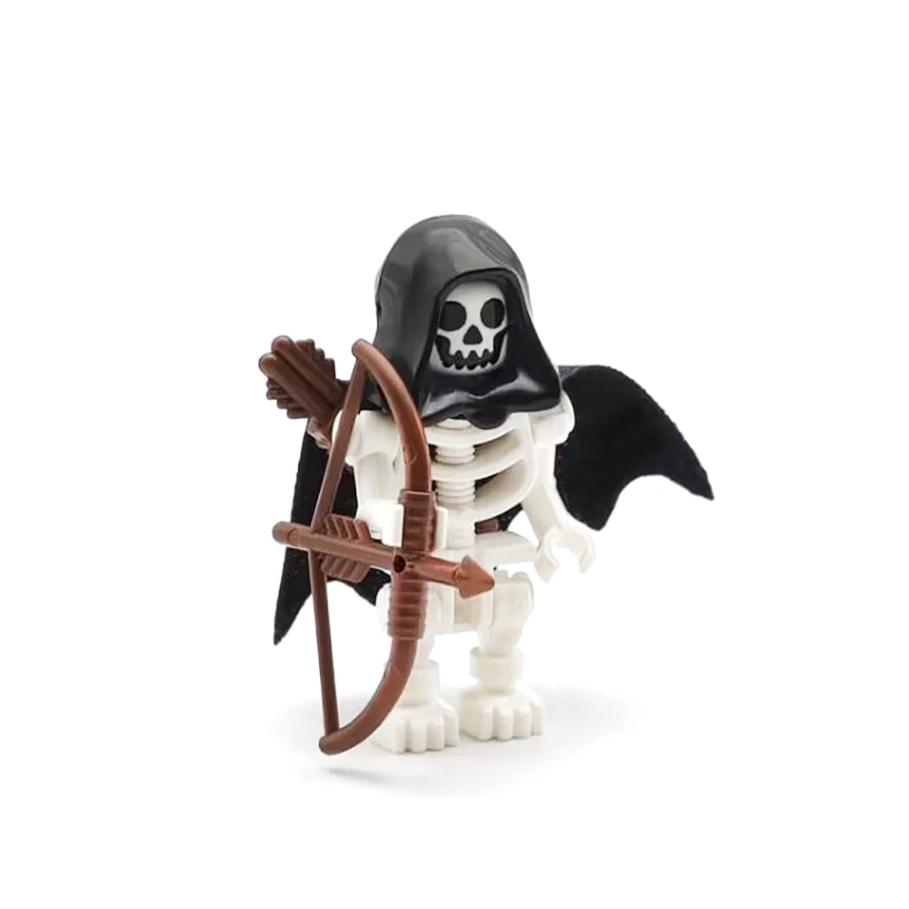 

MOC Halloween Skeleton Army Mini Doll DIY Building Blocks Assembled Building Blocks Toy Character Doll Skeleton Ornaments