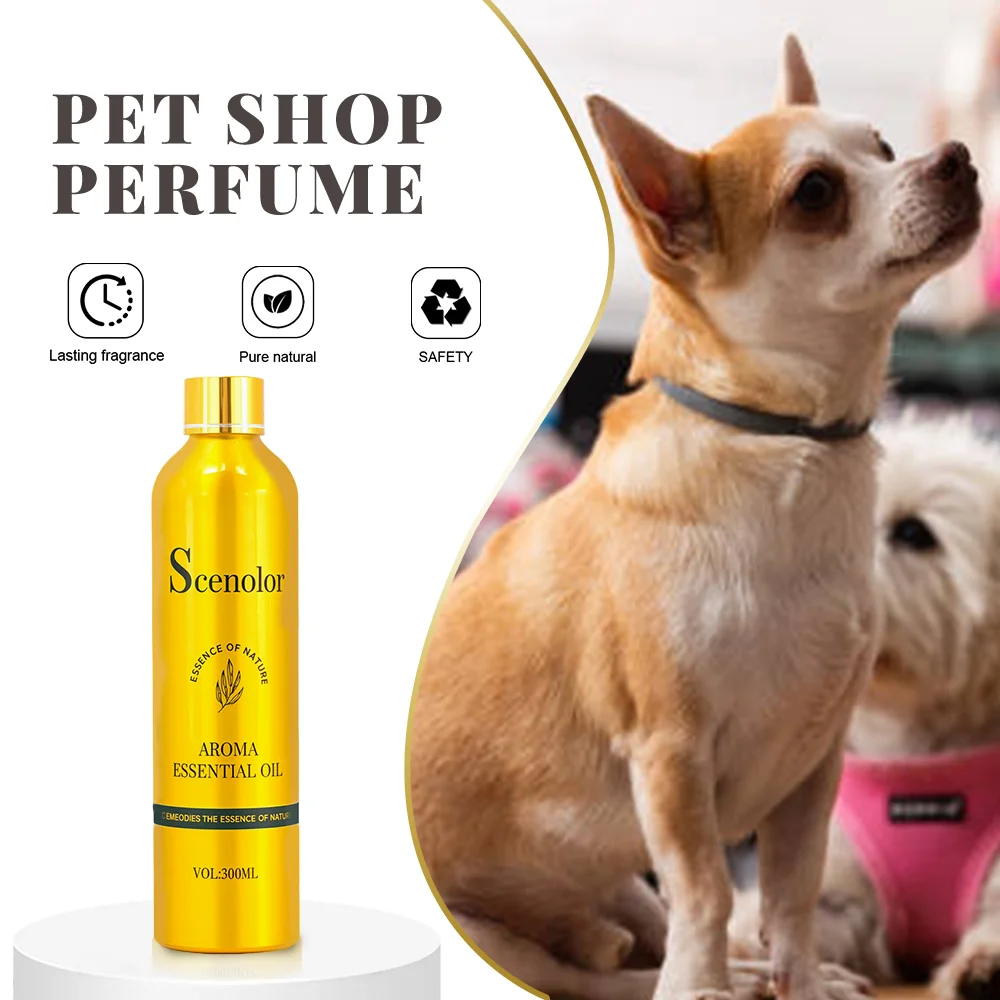 Pet Store 300ml Perfume Essential Oil High End Clothing Store Pure Plant Extrat Fragrance For Remove Pet Odors Air Freshener