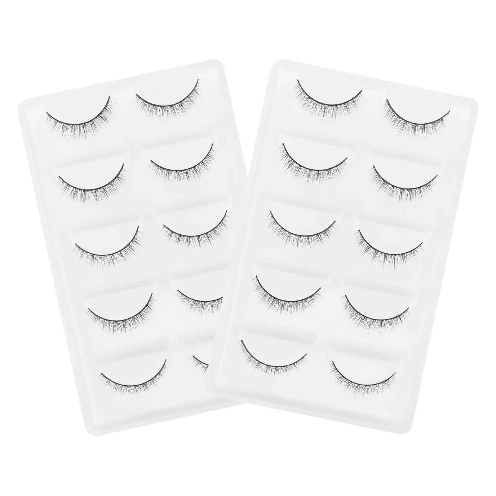 Faux cils bouclés denses naturels pour femmes, pour fête, photographie, maquillage, accessoires pour les yeux