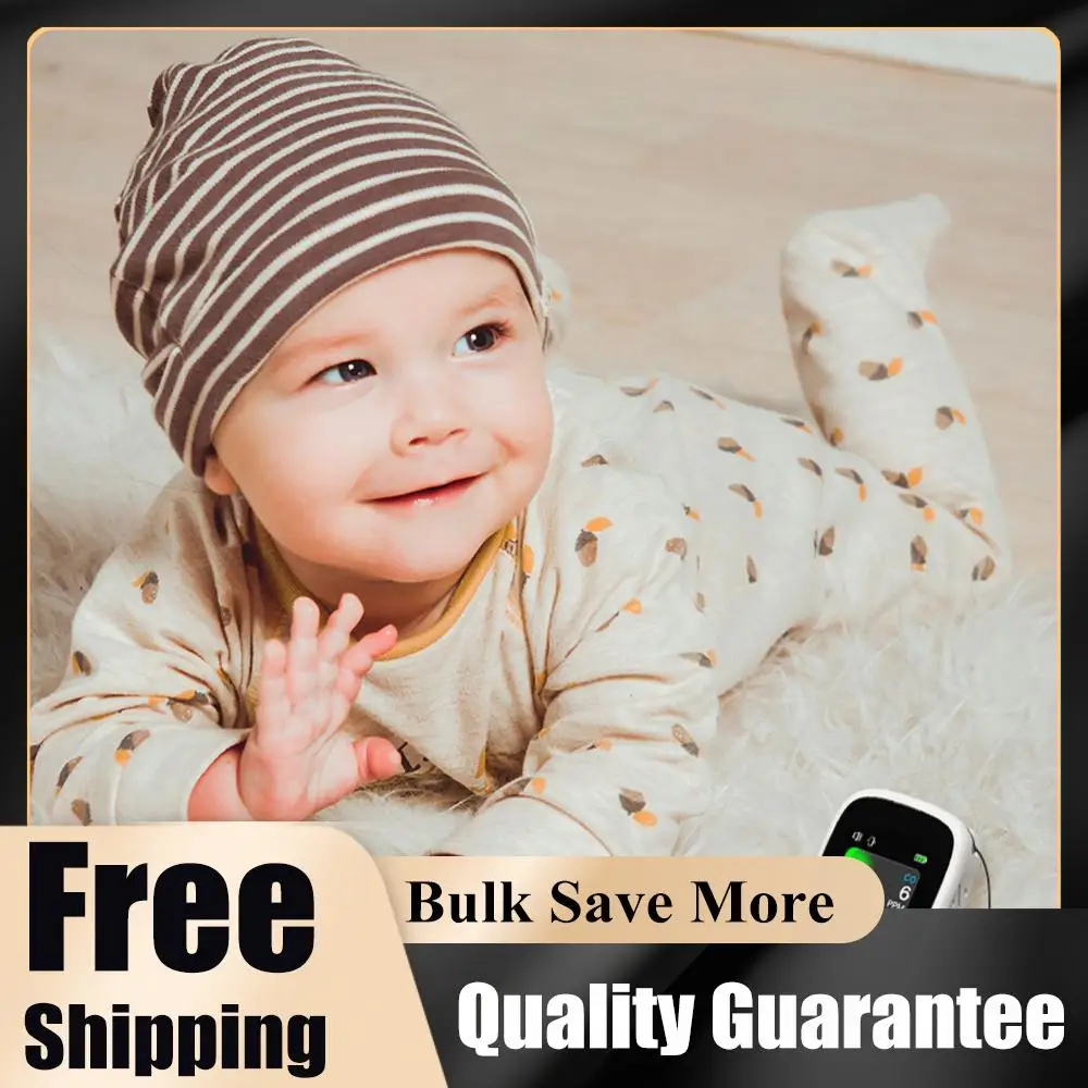 

Портативный мини-детектор CO 3-в-1 с NDIR-сенсором: измеритель качества воздуха, температуры и влажности с автоматической регулировкой яркости для улицы и гаража