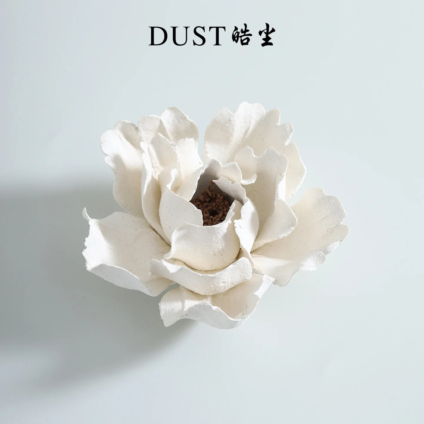 PYJ hand-squeezed ceramic flower thread fragrance insert Chinese fragrance diffuser wabi sandy wind advanced sense ornament