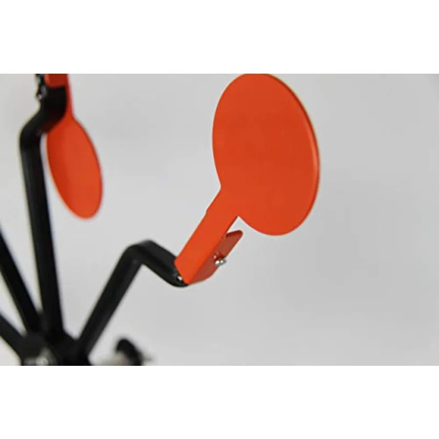 هدف دوار لإعادة ضبط عجلة فيريس مع 4 أهداف سفلية لممارسة مسدس الهواء وسيناريوهات إطلاق النار على الهدف الخارجي D