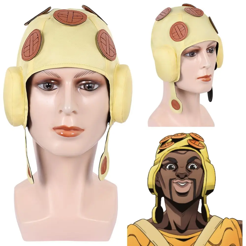 

Anime JoJo Bizarre Adventure Pocoloco Cosplay Hat Headwear Adult Men Women Roleplay Props Halloween Costume Disguise Accessories