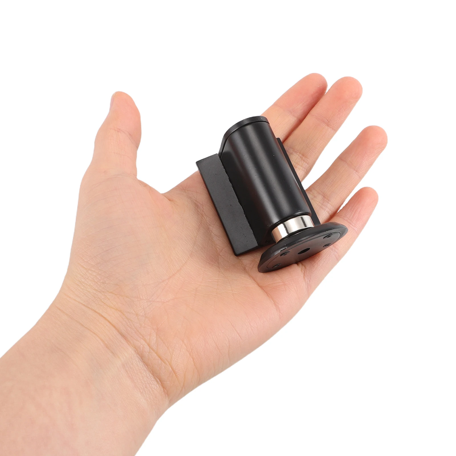 

1pcs Anti Collision Door Stopper Heavy Duty Kick Down Wedges Zinc Alloy No Drill Self Adhesive Soft Material Stable Grip Home