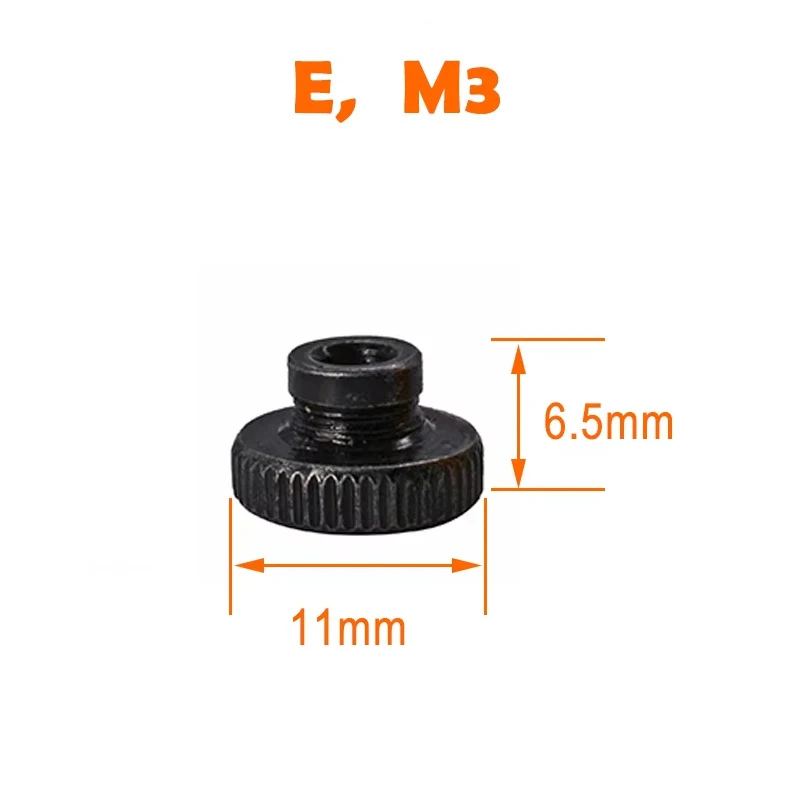 4PCS M3/M4 Screw Nut Heat Bed Adjustment HotBed Leveling for Reprap 3D Printer DIY Print Platform Calibration Accessories