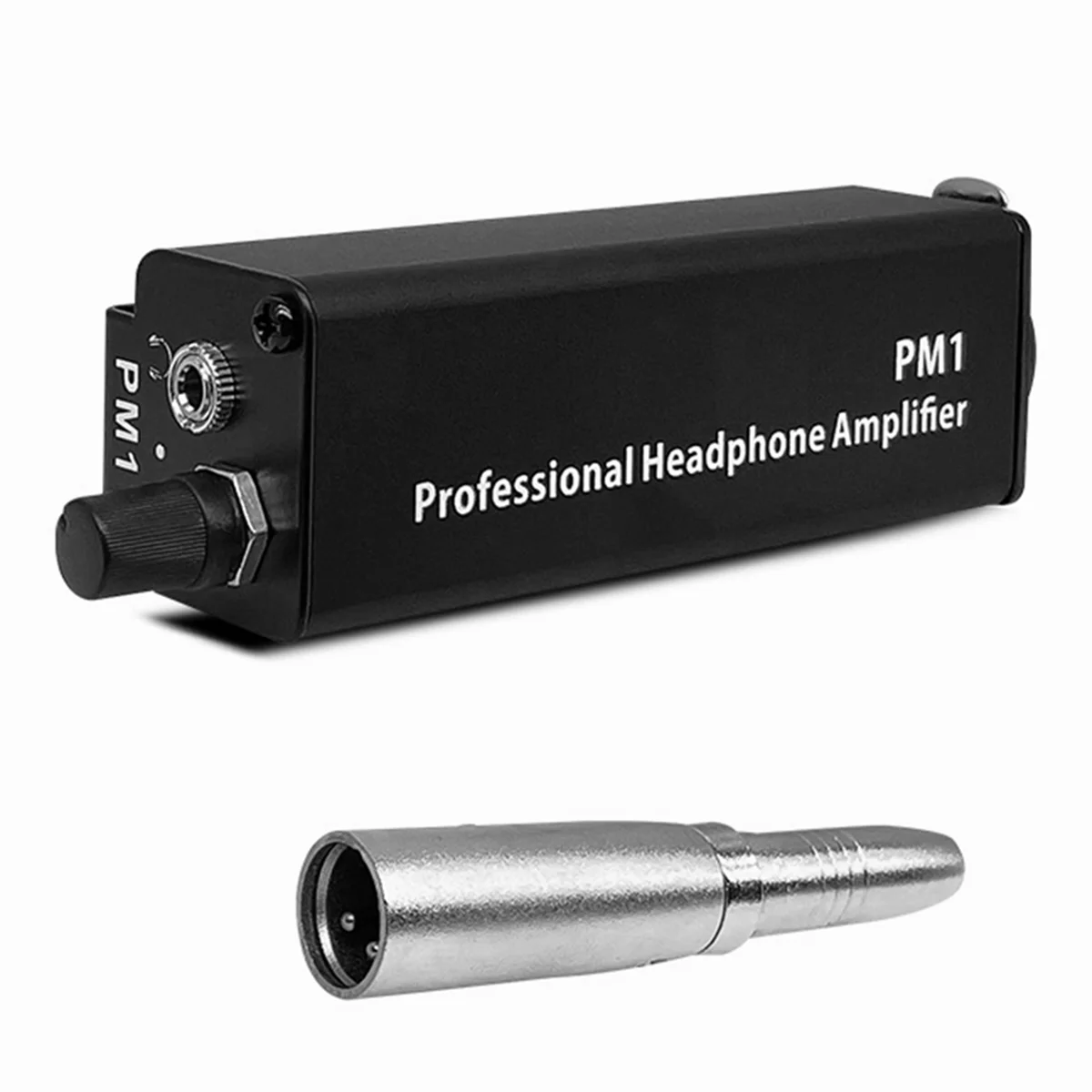 PM1 Professional Headphone Amplifier Converter XLR to 3.5MM Audio Interface Mini Portable HIFI Headphone Amplifier