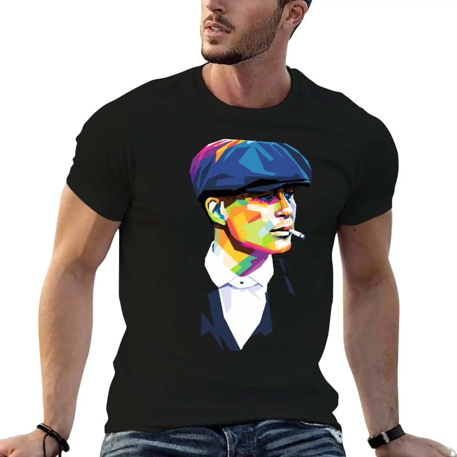 Cillian Murphy gift T-Shirt man t shirt graphic t shirt man plain T-Shirt