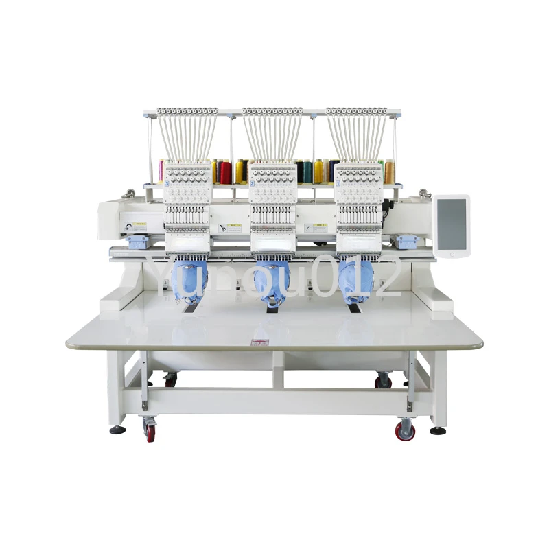 Industrial Monogram Machine Computerized Hat Flat Embroidery Machine 3D