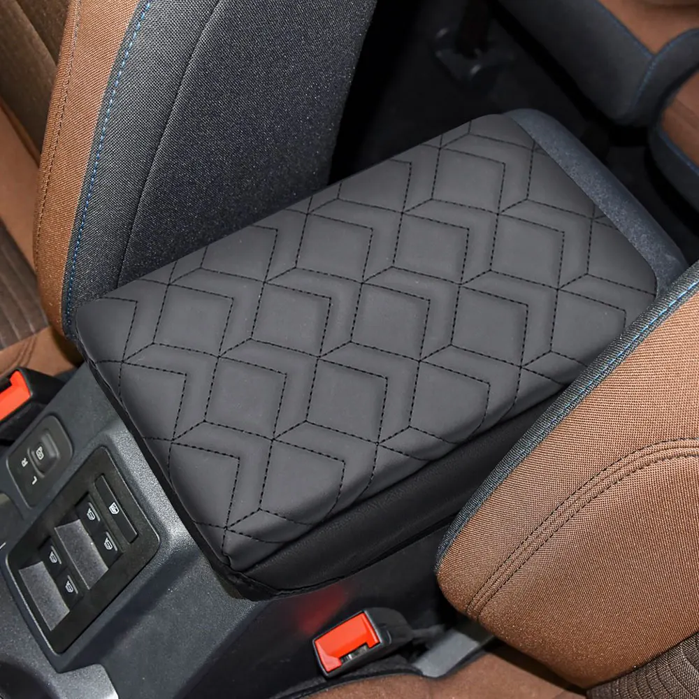 

Center Console Armrest Cover For Ford Bronco 2021 2022 2023 2&4 Door Car Armrest Pad Cover Middle Console Interior Arm Rest Cove