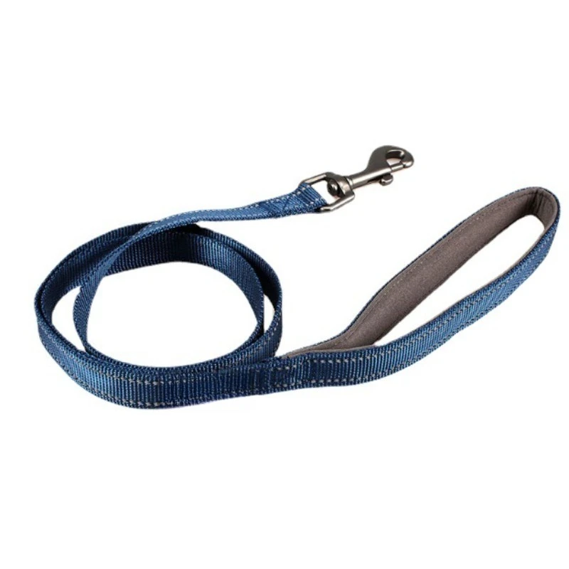 Reflective tough nylon dog leash, dog walking leash, pet leash