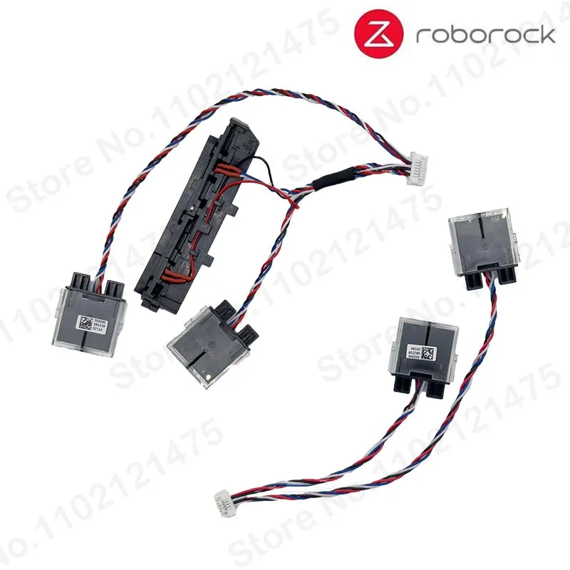 Original Left Right Cliff Harness Assembly Parts Roborock Q8 Max Q8 Max+ Q5 Pro Q5 Pro+ Vacuum Cleaner Cliff Sensor Accessories