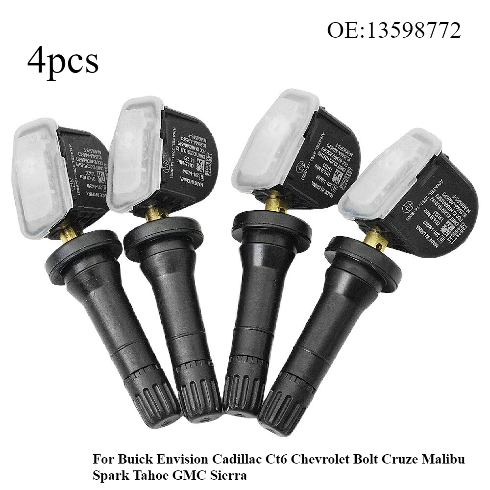 

13598772 ДАТЧИК МОНИТОРА ДАВЛЕНИЯ В ШИНАХ для Buick Envision Cadillac Ct6 Chevrolet Bolt Cruze Malibu Spark Tahoe GMC Sierra 315 МГц