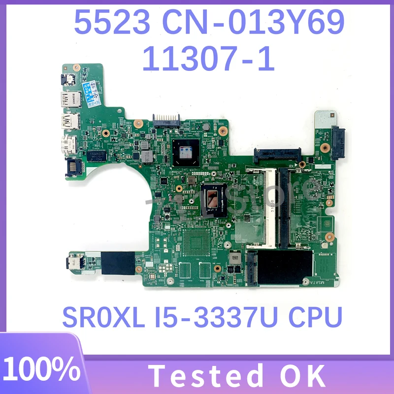 

13Y69 013Y69 CN-013Y69 Mainboard For DELL XPS 15Z 5523 Laptop Motherboard 11307-1 SLJ8C With SR0XL I5-3337U CPU 100% Full Tested