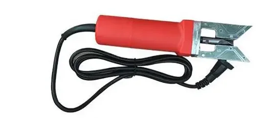 Electric inner and outer corner door and window cleaning and trimming machine, plastic steel profile welding seam cleaning tool view 2