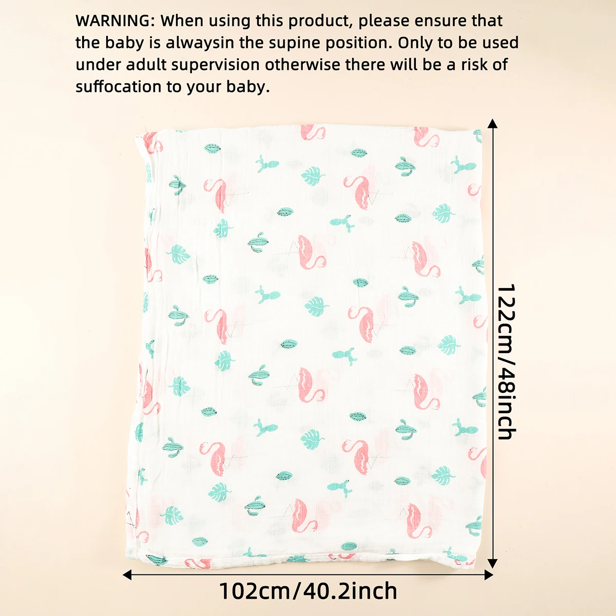 Newborn Swaddle Baby Blanket Two Layer Muslin Cotton 110*120cm Soft Newborn Bath Gauze Infant Wrap Sleepsack Stroller Cover