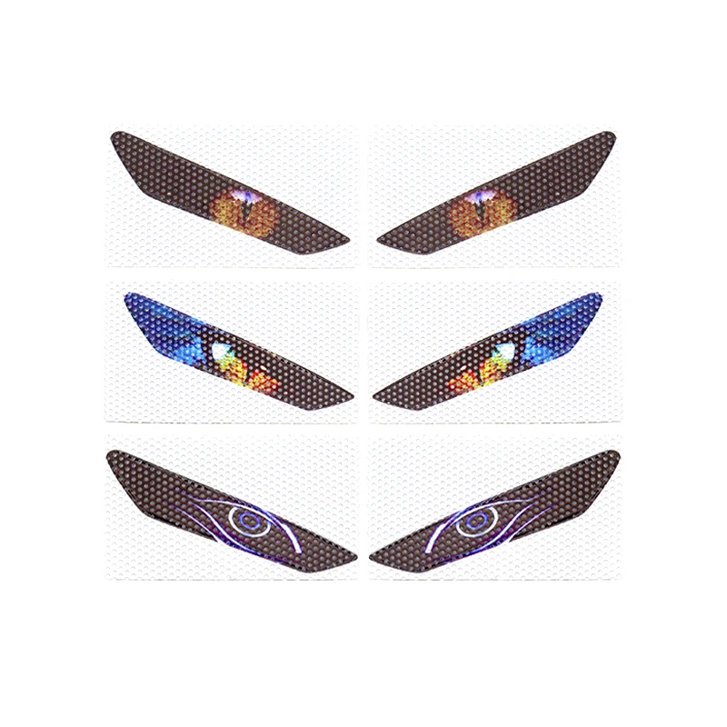 For Yamaha MT03 MT-03 MT 03 2022-2023 Motorcycle Front Fairing Headlight Sticker Head Light Lamp Protection Eyes Decals