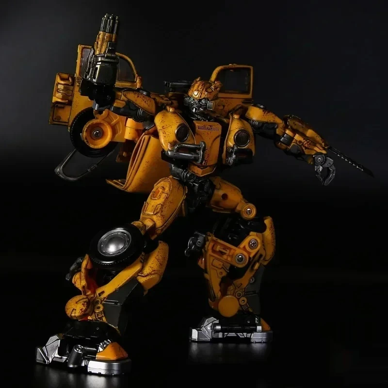 21 cm Bumblebee Ys03s Model Figuur Transformerende Bumblebee Kever Battle Schade Transformers Herpainted Versie Robot Geschenken