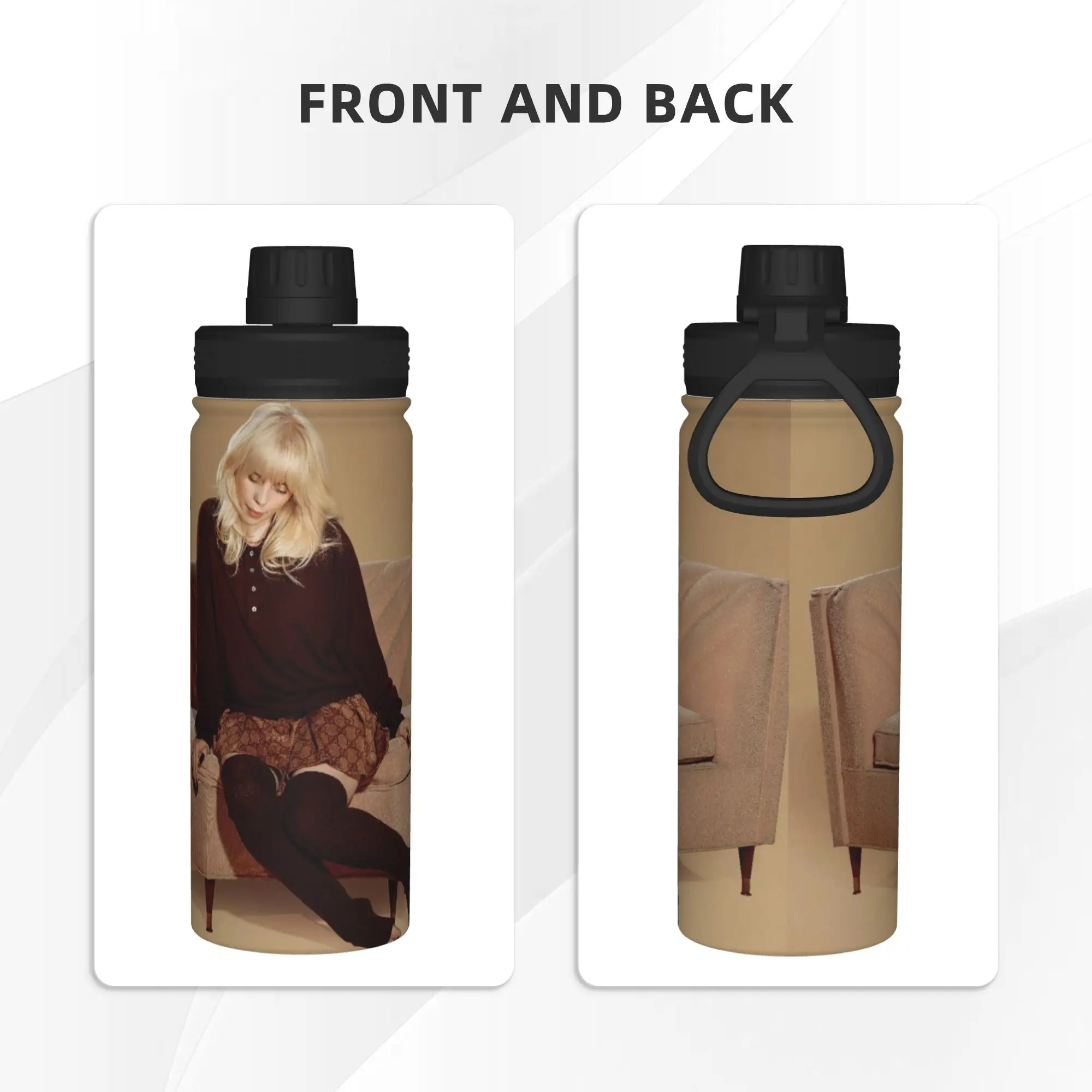 Singer Billies 18OZ Sports Insulated Kettle Coffee Cups Vacuum Flask Office Home Mugs Water Bottle