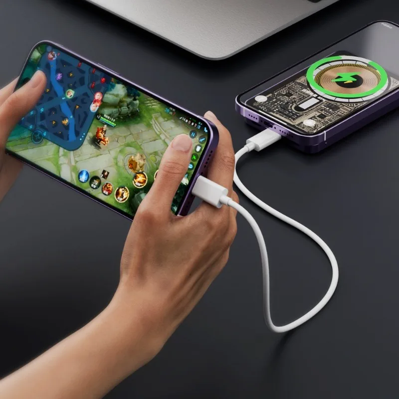 Power Bank Baru 5000mAh/10000mAh Berkualitas Tinggi dari Paduan Aluminium, Baterai Cadangan Macsafe, Pengisi Daya Ponsel Nirkabel Magnetik