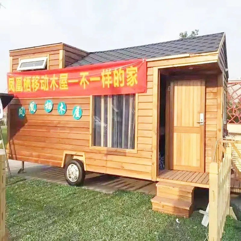 Hogar móvil prefabricado estilo villa de primer piso