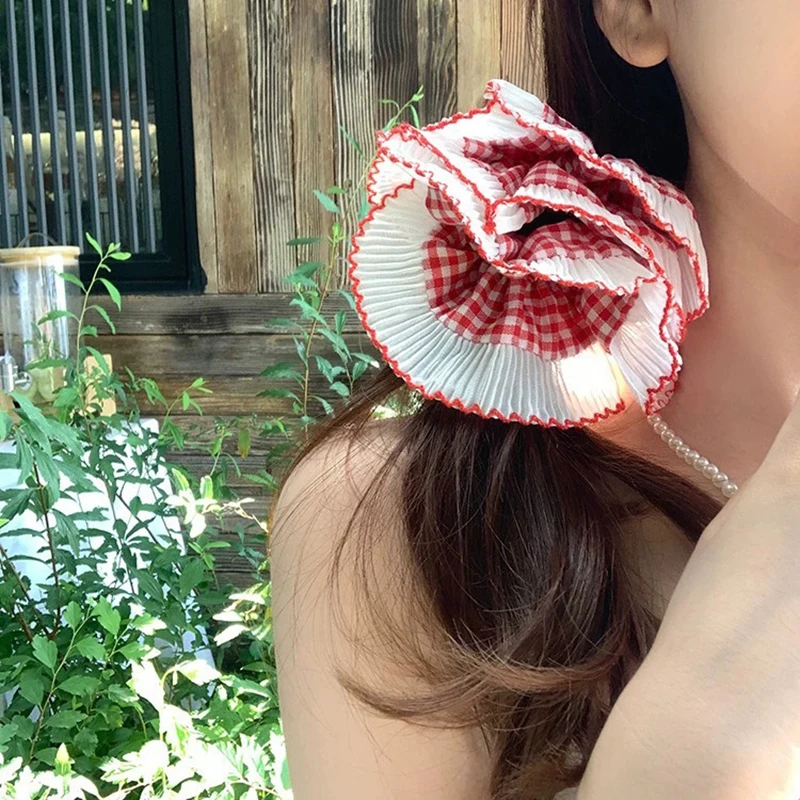 Letnia koronkowa gumka do włos – Women Accessories Shop Design recenzja i cena