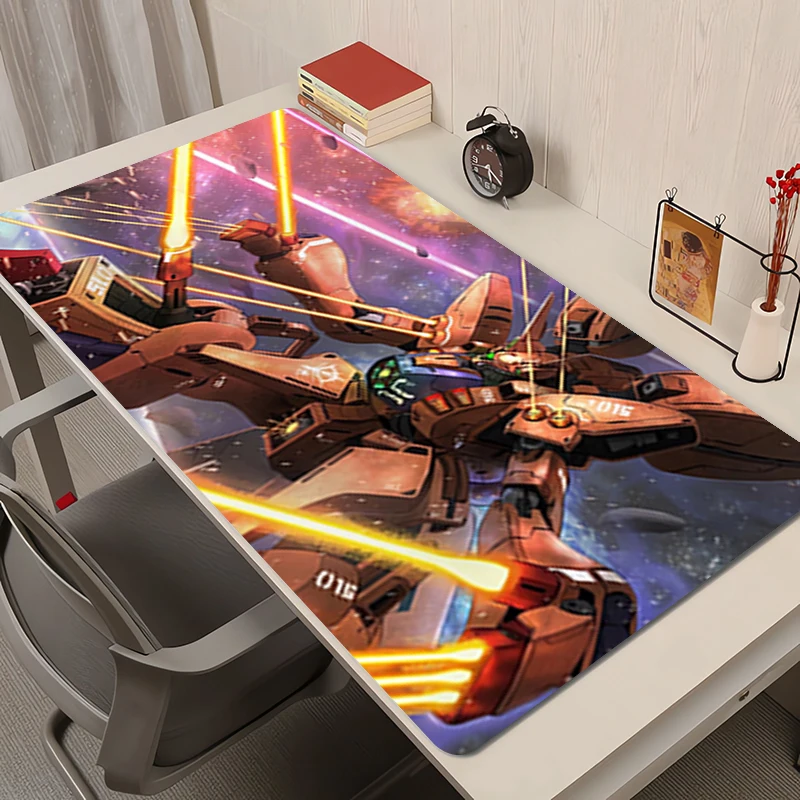Mouse Pad Office PC Accessories Extended Pad Anime Desk Mat Anti-slip Mechanical Warrior Gundam Rubber HD Mousepad Gaming Mats