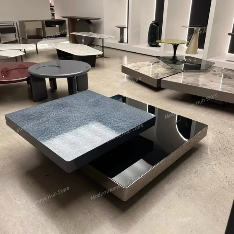 Creativity High End Coffee Table Designer Quality Mechanism Organizer Coffee Table Adjustable Unique Mesas Bajas Salon Furniture