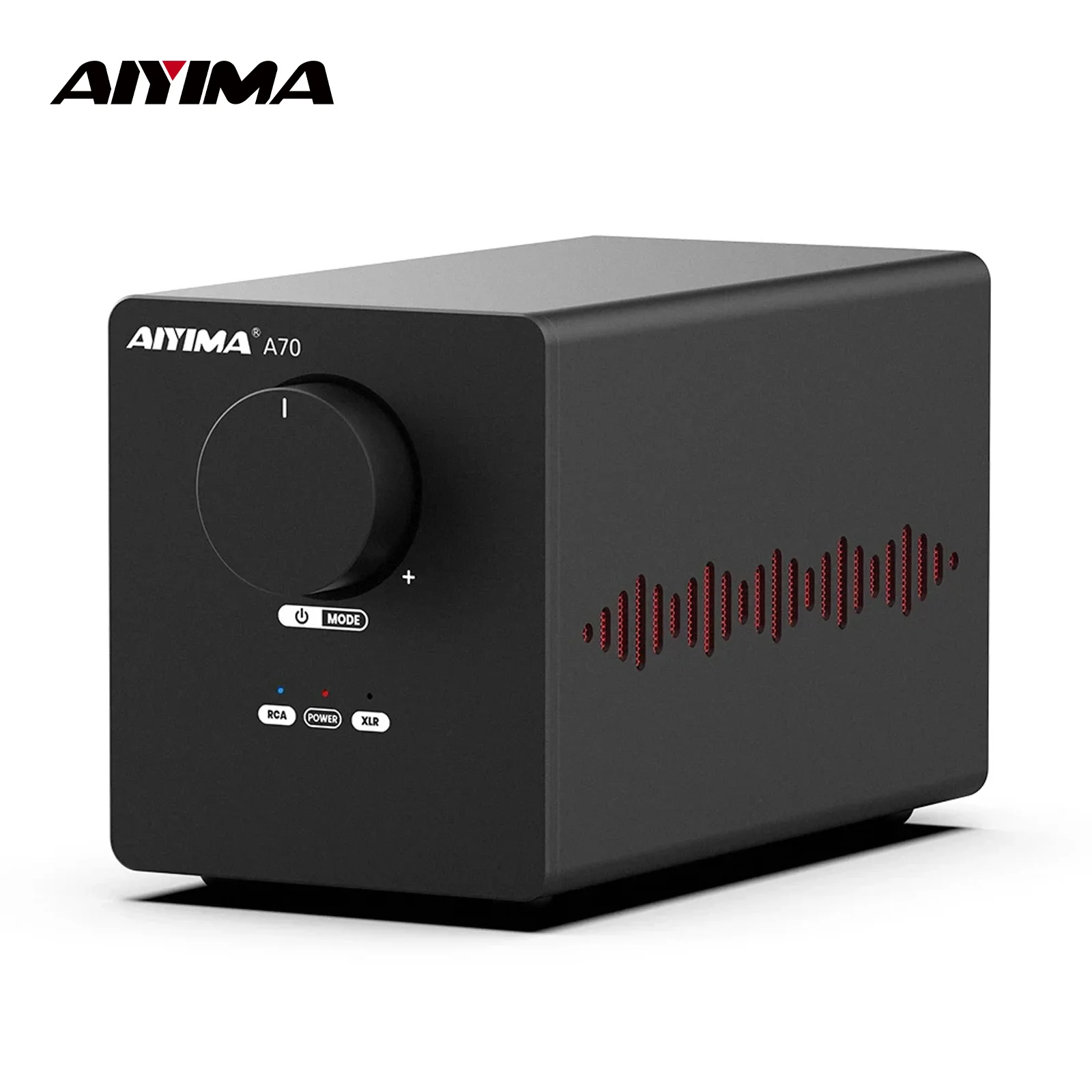 AIYIMA A70 TPA3255 PFFB Stereo-Leistungsverstärker 300Wx2 Klasse D Stereo 2.0 Digitaler Audio-Verstärker mit XLR RCA Trigger-Eingang