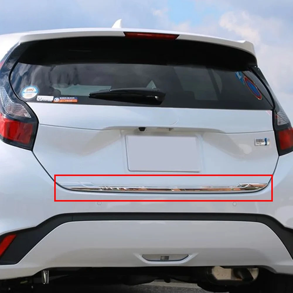 

Suitable for Toyota 2021 AQUA modified trunk trim strip MXP special rear tailgate electroplating lower trim strip