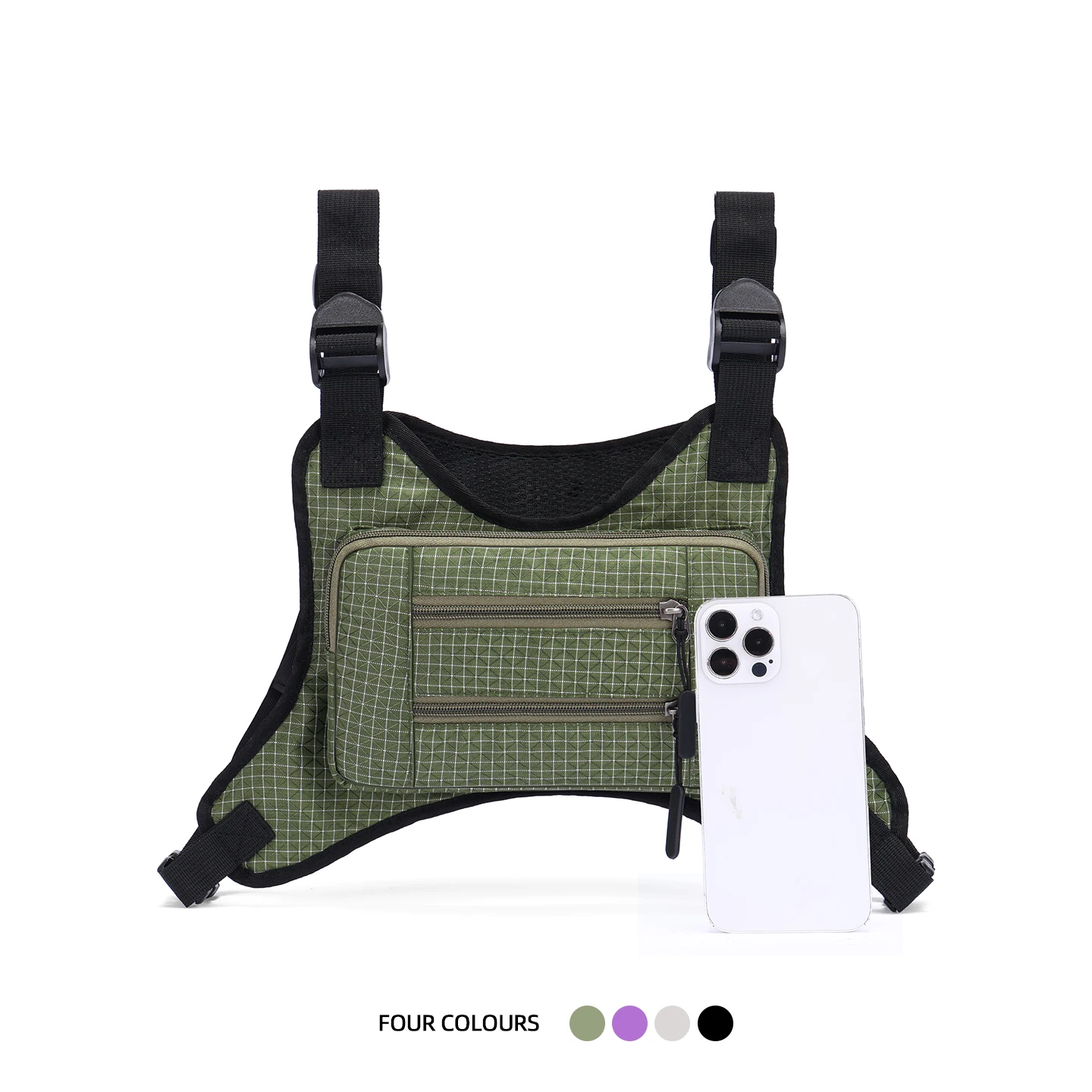 Tactical Chest Bag Multifuncti - Edc Carry Pocket Pouch 评论和价格