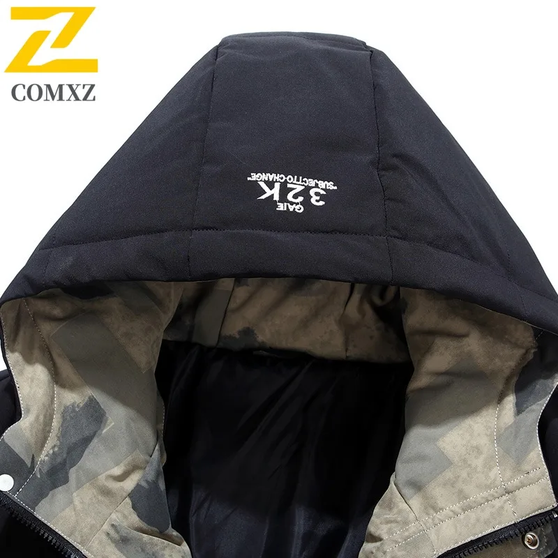 Hoodie Man Autumn Winter Plus Velvet Fashion Vintage Trend Jacket Male Casual All Match Cotton Coat Clothing Comfort Streetwear