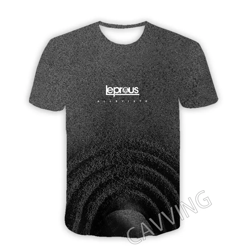 

CAVVING 3D Printed Leprous Band Casual T-shirts Hip Hop T Shirts Harajuku Styles Tops Clothing for Men/women