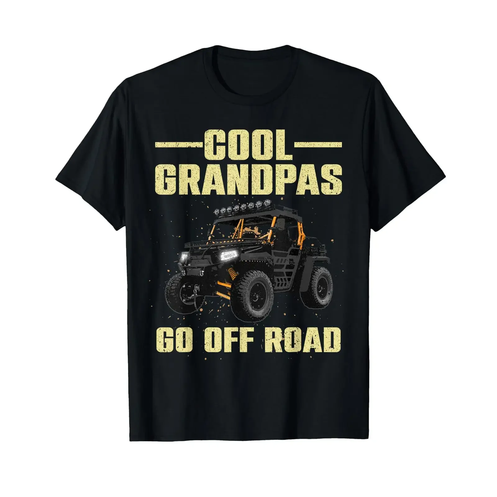 Cool Side by for Grandpa Dad SxS Offroad UTV 4 Wheeler T Shirt vintage Washed streetwear graphic Stretched designer clothes