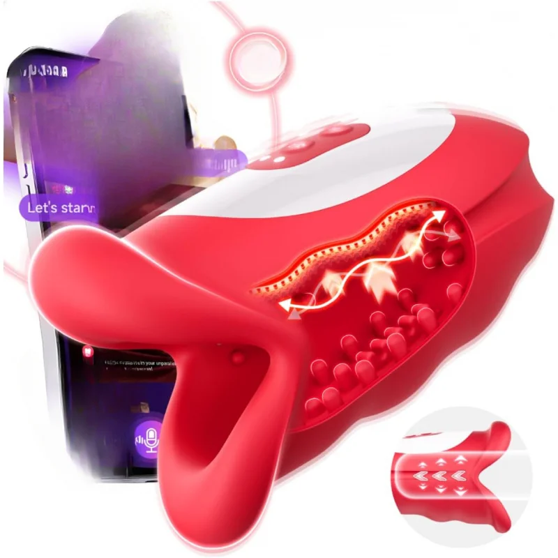 Male toys  Swinging motion male masturbator,Hollow design male toy,Belt AI Application,Applicable 10 Fluctuation and 10