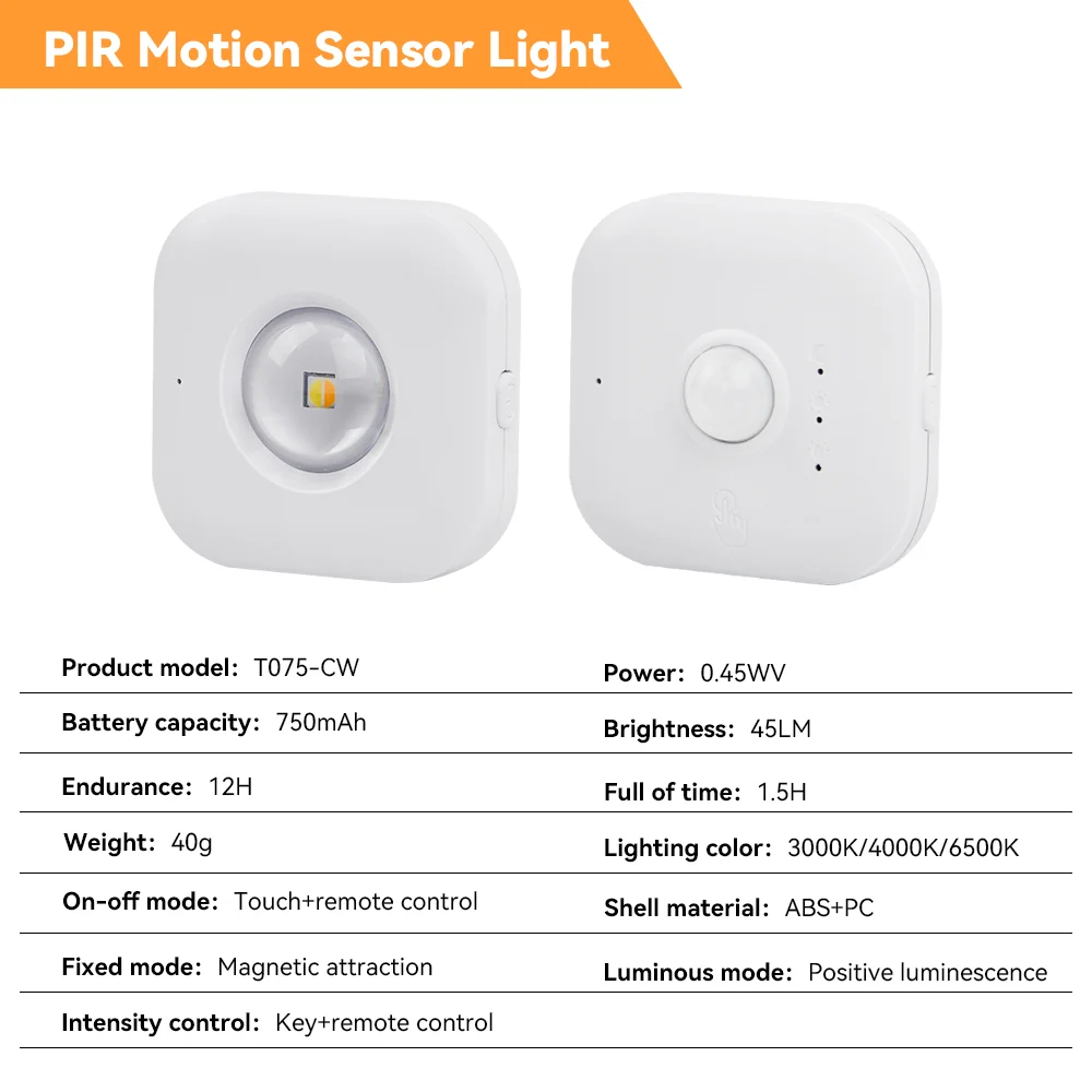 ضوء لاسلكي ضوء الليل محس حركة لطاولة السرير غرفة نوم المغناطيس خزانة الإضاءة لغرفة النوم خزانة بجانب السرير الدرج