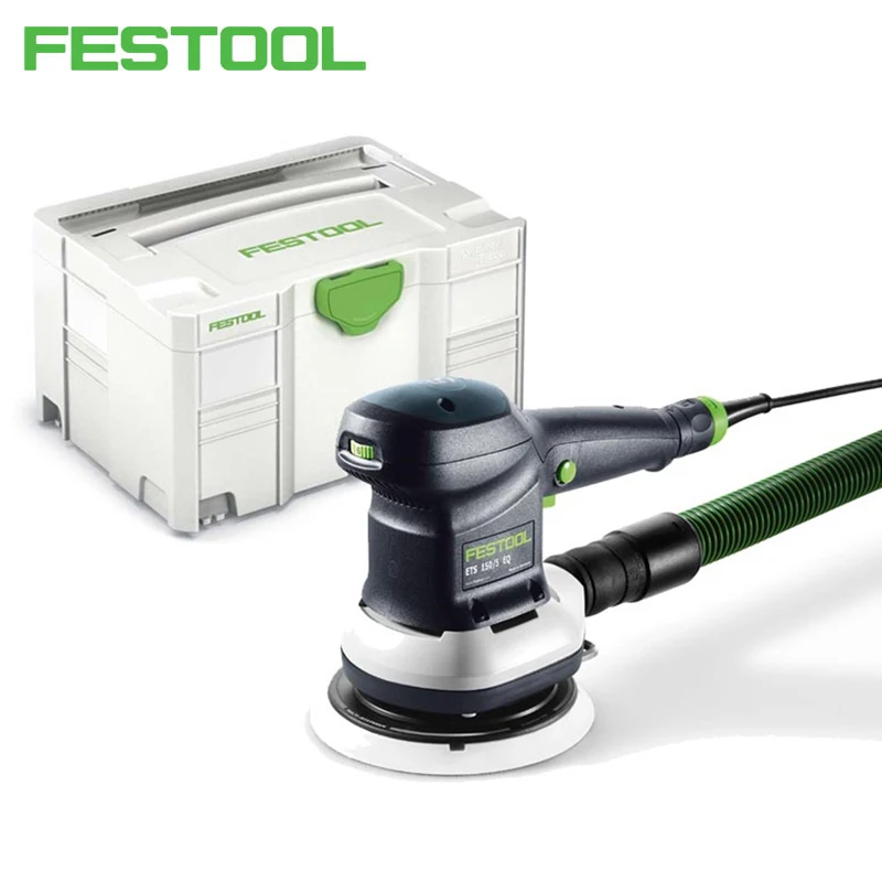 

FESTOOL 571916 ETS 150/5 EQ Random Orbital Finish Sander 220V Electric Eccentric Vibration Round Mill 310W