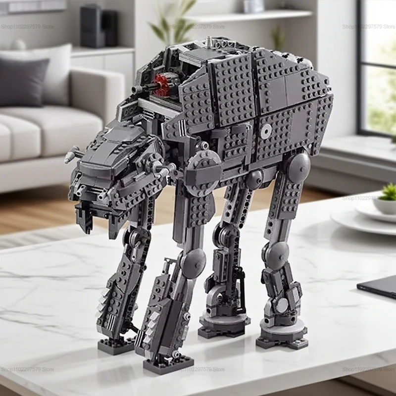 Armored Building Block Toy Transport  Robot Puzzle Assembly Building Block Role Play Toy Boy Children Birthday Gifts Collection